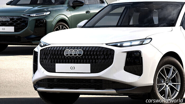 Che Audi 52K base Audi Q3 sembra davvero senza le opzioni di fantasia in Europa / Carscoops